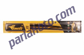 Inwells 40cm Telli Grafikli Oto Silecek Süpürgesi Üniversal Tip ADET FIYATI