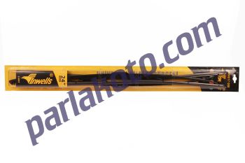 Inwells 60cm Telli Grafikli Oto Silecek Süpürgesi Üniversal Tip ADET FIYATI