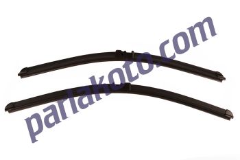 Inwells BANANA TİP VW CADDY(2004-2007)-GOLF V(2003-2005) SET VW JETTA  III(2005)-SKODA OCTAVIA SİLECEK SÜPÜRGESİ (600 - 480 mm)
