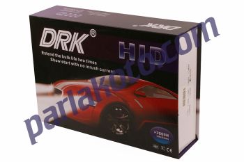 Inwells DRK Xenon H4 8000K ince Balast Set