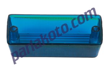Üçler 0408C Massey Ferguson Bahçe Tipi Yan Sinyal Lamba Camı Mavi