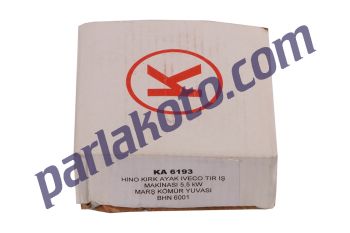 Ka 6193 Komatsu 2000 PC200 Yeni Model Hino Iveco Tır Marş Kömür Yuvası 24V 5.5kw Nippondenso Tip BHN 6001