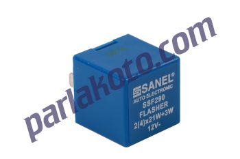 Sanel SSF290 Ford Opel Bmw Skoda Volkswagen 12V Mini Flaşör
