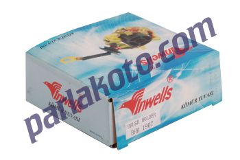 Inwells BHB1907 Mercedes Ford Escort Skoda Felicia Yeni Model Marş Kömür Yuvası 12V Bosch Tip