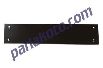 Paslanmaz Krom Metal Plakalık (1 adet)