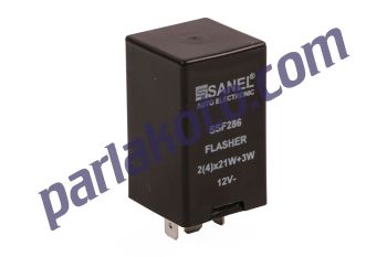 Sanel SSF286 Renault Citroen Fiat Peugeot 4 Uçlu 12V Flaşör
