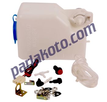 Vertex WP801 Üniversal Bidon ve Tesisatlı Cam Su Motor Seti 12v