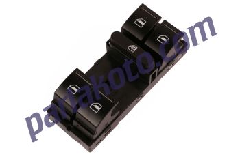Vertex AN1797 AN1414 Volkswagen Passat Jetta B6 2005-2011 Golf VI 2004-2012 Seat Leon Toledo Cam Kaldırma Anahtarı Dörtlü Set