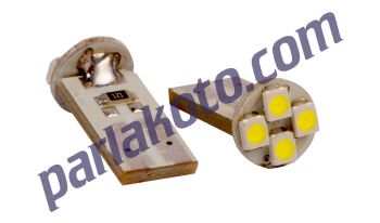 INWELLS BÜYÜK DİPSİZ LED AMPÜL 4 LEDLİ 12V 5W