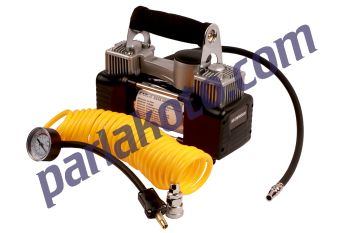 Carub BR2491307 Profesyonel Hava Kompresörü 200 psi 12v Çift Pistonlu Çantalı