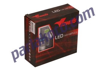 Inwells H11 Led Xenon Far Ampülü Set 6500K Soğutmalı 12v