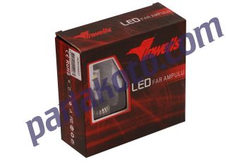 Inwells 9006 Led Xenon Far Ampülü Set 6500K Soğutmalı 12v