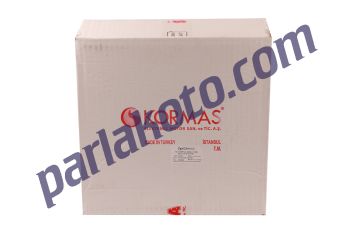 Kormas 74315001 Aksiyel Fan Motoru İnce Gövde 8 İnch 12V Üfleyici