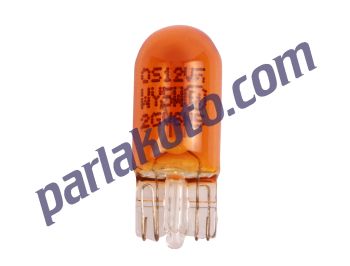 Osram 2827 12V 5W Sarı Işık Büyük Dipsiz Yan Sinyal Ampul