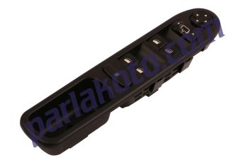 Vertex AN2217 Peugeot 207 2006-2012 Dört Cam Kaldırma Kapı Ayna Anahtarı 18 Pinli 96642444XT AN612A