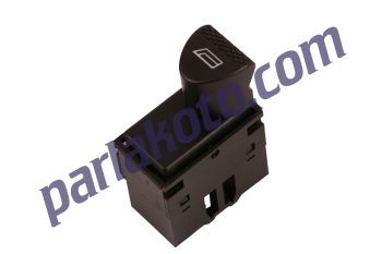 Winwin 33125 Doblo Palio Albea Cam Kaldırma Dügmesi Tekli Sol İç Siyah AN0730 98809718