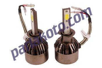 AEM 101401 H1 Led Xenon Far Ampülü Set 6500K Soğutmalı 12v