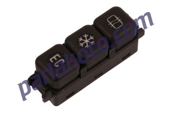 Vertex AN1652 Klima Anahtarı Mercedes W124 E serisi 1985-1996 W201 190 serisi 1990-1993 W202 1994-2000 1248201910