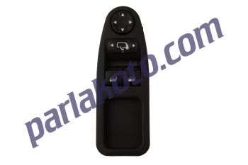 Mcar AN636A Cam Kaldırma Anahtarı Fiat Scudo 07-16, Citroen Jumpy 07-16, Peugeot Expert 07-16 Sol Katlanır Ayna 13 Pin 6554.zh