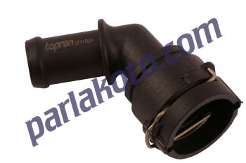 Topran 111234755 Motor Su Flanşı Audi A3 TT Seat Leon Toledo Skoda Octavia Volkswagen Jetta Bora Golf Passat 1J0122291D