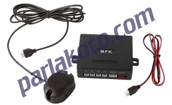 Mfk 10002 BB03 Park Sensörü 22mm İkaz Sesli -Gri
