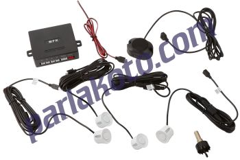 Mfk 10003 BB03 Park Sensörü 22mm İkaz Sesli -Beyaz