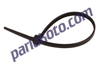 Plastik Kroşe 15 cm Tırtıllı Tesisat Cırt Kelepçesi (150x3.6mm) 1 adet (Paketi 100'lüktür)