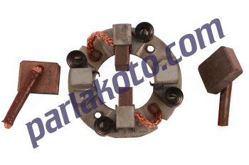 Mega DR1781 Marş Kömür Yuvası Daewoo DE12TIS Driller Beton Pompası Doosan Excavator Backhoe Loader 24v Delco Tipi BHD7180