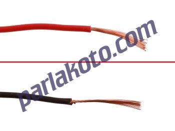 Erişim 1mm Oto Tesisat Kablosu Kalaysız 1-Metre Fiyatıdır. (Rulosu 100m)