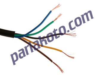 Erişim 5x0.75mm TTR Tesisat Kablosu 1-Metre Fiyatıdır (Rulosu 50m)