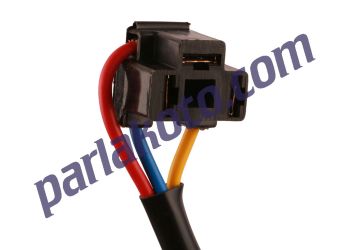 Hisar 003001 Atom Far Fişi H4 Ampül İçin 1.5mm Kablolu Lehimli