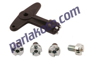 Exxel Bijon Kilit Seti Opel Vectra A B 90-00, Astra F G 91-09, Zafira A 99-05, Corsa B C 93-06, Omega A B 90-03 1610001