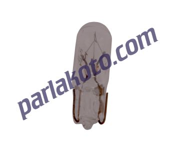 12v 1.2W Küçük Dipsiz Mini Ampul T5.