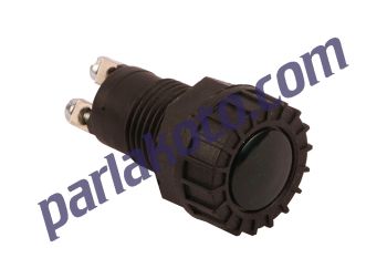 Aksa 13001Y İkaz Göz Lambası Ampüllü Yeşil 12V