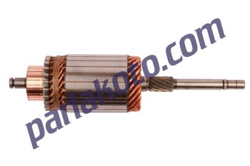 Mako 72163702 Marş Kollektörü Türk Traktör 2011 Model 4 Silindirli 3.5 KW Kısa Tip 63296859 İle Aynı Kısa Freze