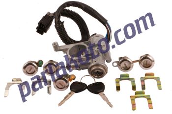 Sensen MI690 Kontak Ve Kapı Şifre Takımı Mitsubishi L300 Minibüs Panelvan 1988-1998 MB364965 MB541589