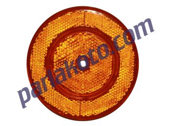 Yüce YP42SS Büyük Yuvarlak Reflektör 95mm Çap SARI-SARI