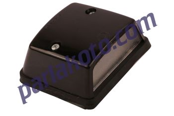 Pleksan 2510 Plaka Lambası SİYAH Renault 12 GTS Binek Üniversal