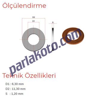 Pınar 1 No 1/4 Bakır Pul 6,30x11,30x1,20 1-adet fiyatıdır. Paketi 1000 Adet