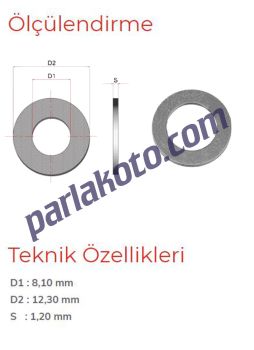 Pınar 3 No 5/16 Alüminyum Pul 8,10x12,30x1,20 1-adet fiyatıdır. Paketi 1000 Adet