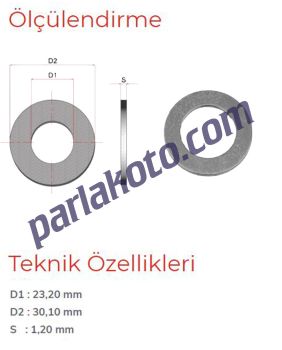 Pınar 15 No 7/8 Alüminyum Pul 23,20x30,10x1,20 1-adet fiyatıdır. Paketi 250 Adet