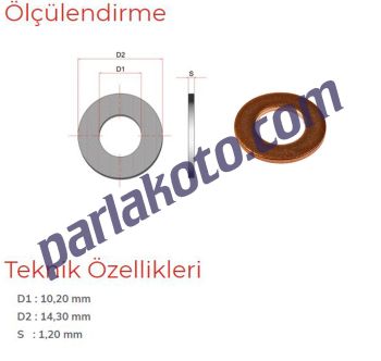 Pınar 10 Metrik Bakır Pul 10,20x14,30x1,20 1-adet fiyatıdır. Paketi 1000 Adet
