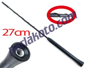 PARLEX MTJ7619 Tavan Anteni Dişi Tip Burgulu 27cm Ford Fiesta Focus Connect
