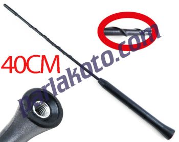 PARLEX MTJ7620 Tavan Anteni Dişi Tip Burgulu 40cm Ford Focus Fiesta Connect