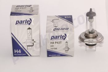 Parlex 24V H4 43T 75/70W Tırnaklı Ampul