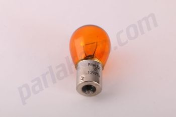 12V 93 21W Sarı BA15S Amber Ampul
