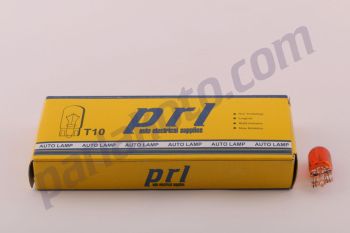 PRL 12V 5W Sarı Büyük Dipsiz T10 Amber Ampul