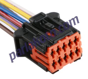 Parlex Prs 10K002 Motorlu Ayna Anahtar ve Klima Röle Soketi 10-Fiş Renault Megane 2 Clio 3 Kango Logan 8200095112 8200676533