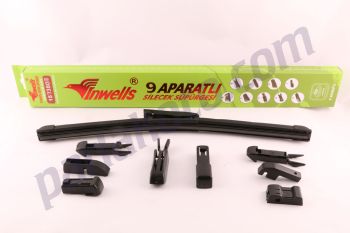 Inwells 38cm 9 Aparatlı Banana Muz Oto Silecek Süpürgesi