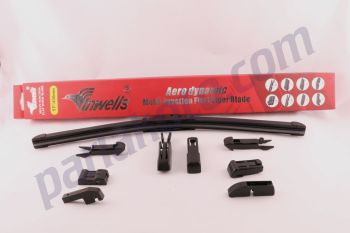 Inwells 43cm 9 Aparatlı Banana Muz Oto Silecek Süpürgesi